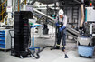 Cichobieżny odkurzacz przemysłowy Ruwac R01 R022 2 w Evonik Chemiepark w Marl.